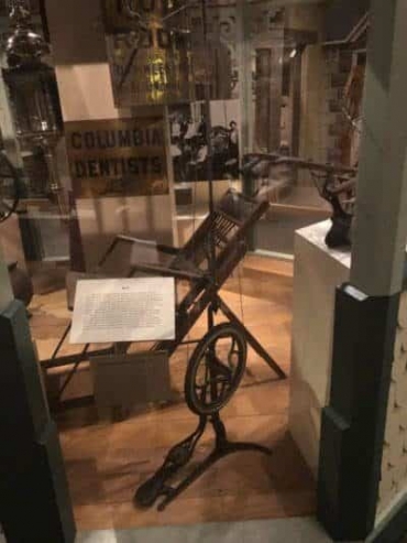 World’s Oldest Dental Chair and Drill